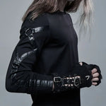 Seize The Night Fingerless Gloves - PunkRave