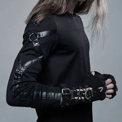 Seize The Night Fingerless Gloves - PunkRave