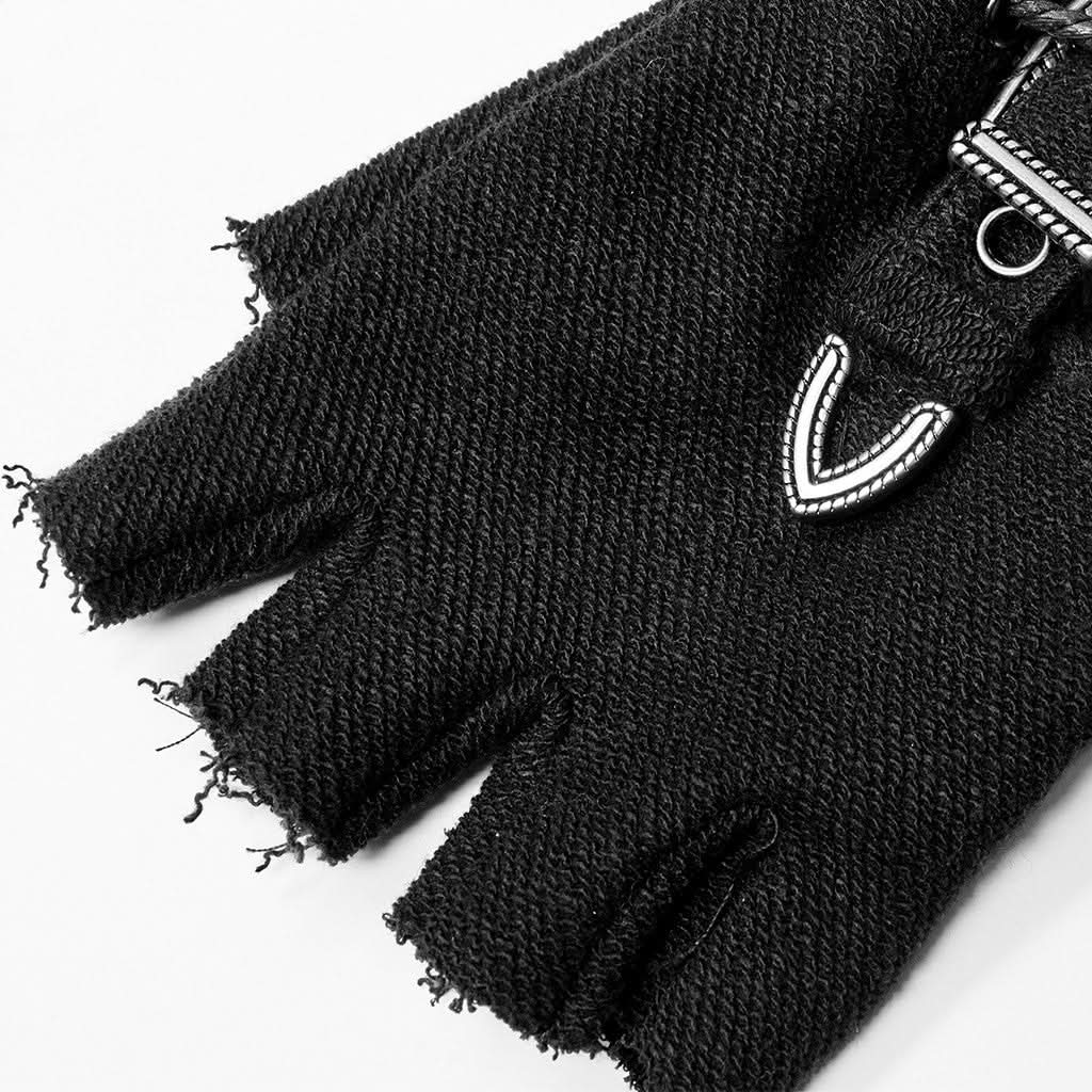 Seize The Night Fingerless Gloves - PunkRave
