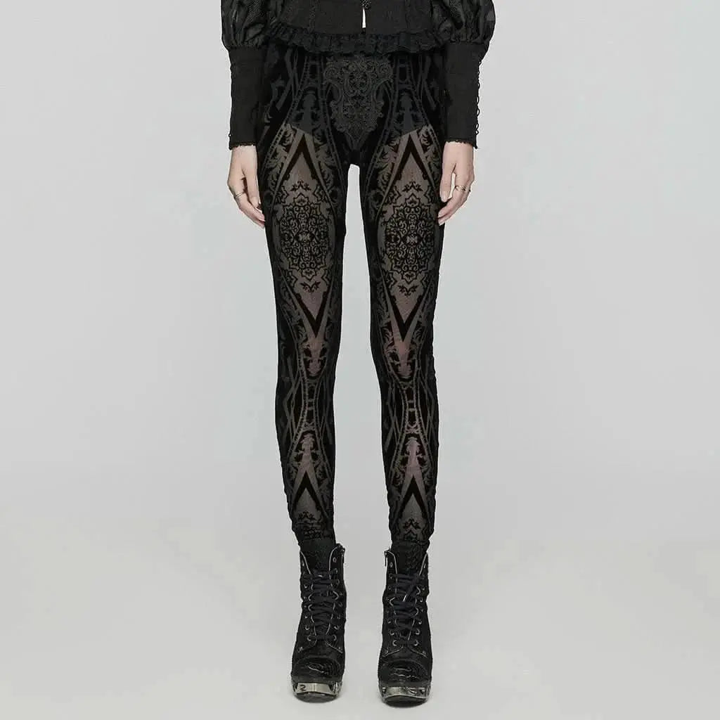 Sepulchar Leggings - PunkRave