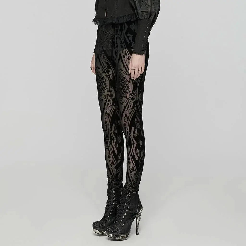 Sepulchar Leggings - PunkRave