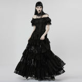 Wight Maxi Dress - PunkRave