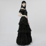 Wight Maxi Dress - PunkRave