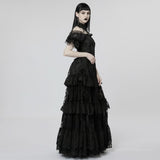 Wight Maxi Dress - PunkRave