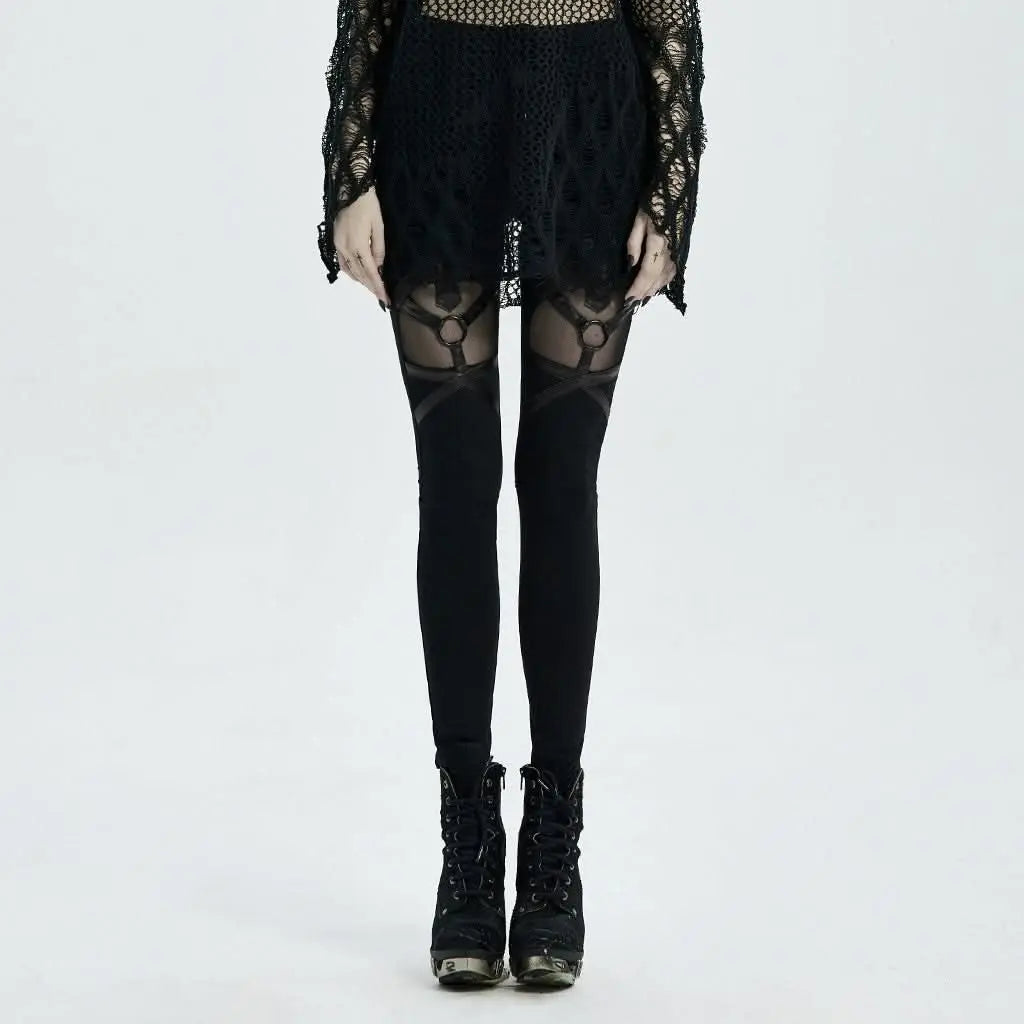 Sheer Horror Leggings - PunkRave