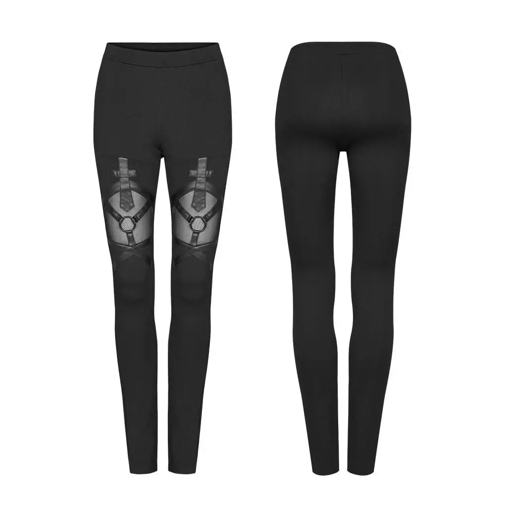 Sheer Horror Leggings - PunkRave