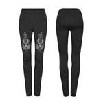 Sheer Horror Leggings - PunkRave