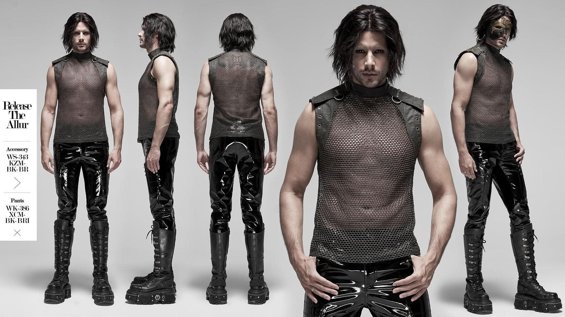 Simply Caged Tank Top - PunkRave