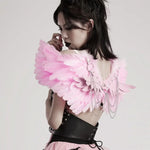 Sinister Whispers - Gothic Harness with Wings - PunkRave