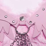 Sinister Whispers - Gothic Harness with Wings My Store
