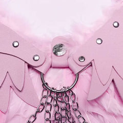 Sinister Whispers - Gothic Harness with Wings My Store