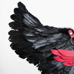 Sinister Whispers - Gothic Harness with Wings - PunkRave
