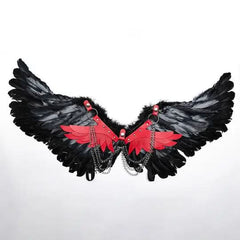 Sinister Whispers - Gothic Harness with Wings My Store