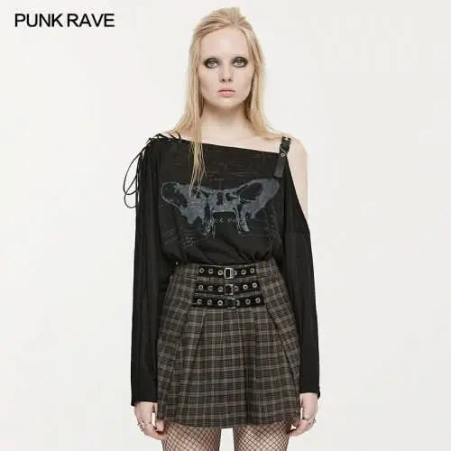 Ska Punk Printed Top - PunkRave