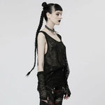 Skull Galore Tank Top - Black - PunkRave
