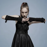 Skull & Crossbones - Distressed Gloves - PunkRave