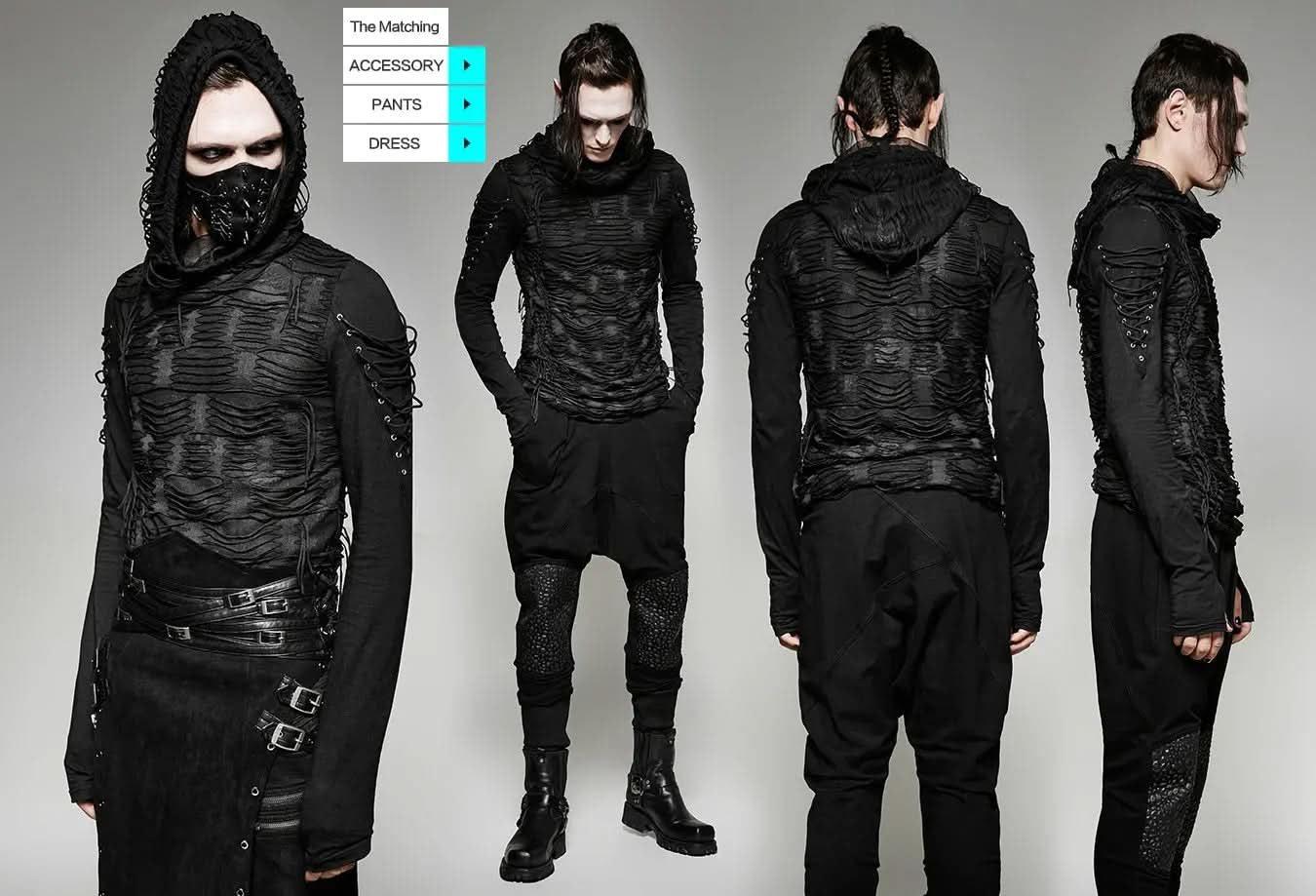 Gothic Dark Enigma Top