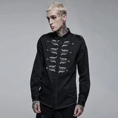 Spirit Crusher Embroidered Shirt - PunkRave