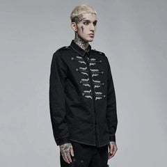 Spirit Crusher Embroidered Shirt - PunkRave