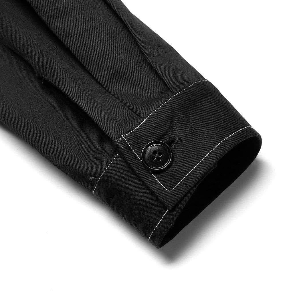 Spirit Crusher Embroidered Shirt - PunkRave