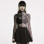 Starless Night Mesh Top - Black Pink My Store