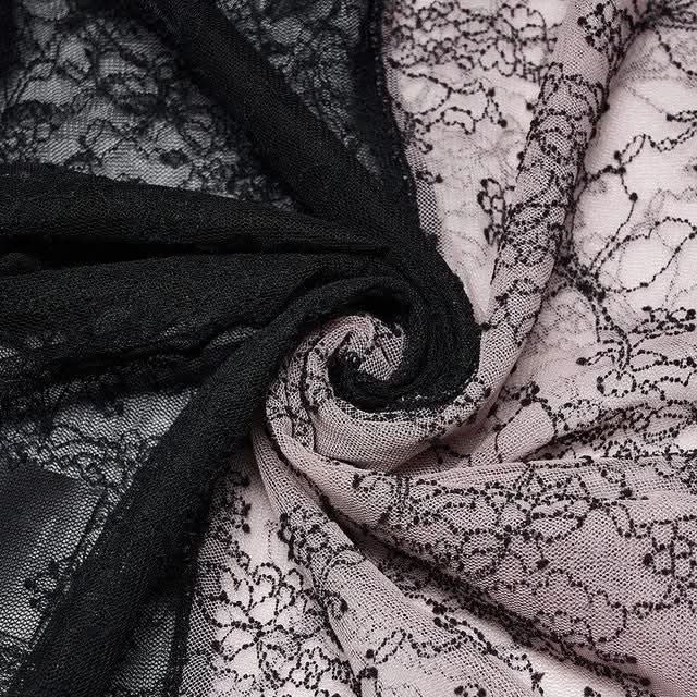 Starless Night Mesh Top - Black Pink My Store