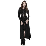 Steampunk Bones Corset - Black