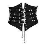 Steampunk Bones Corset - Black