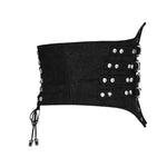 Steampunk Bones Corset - Black
