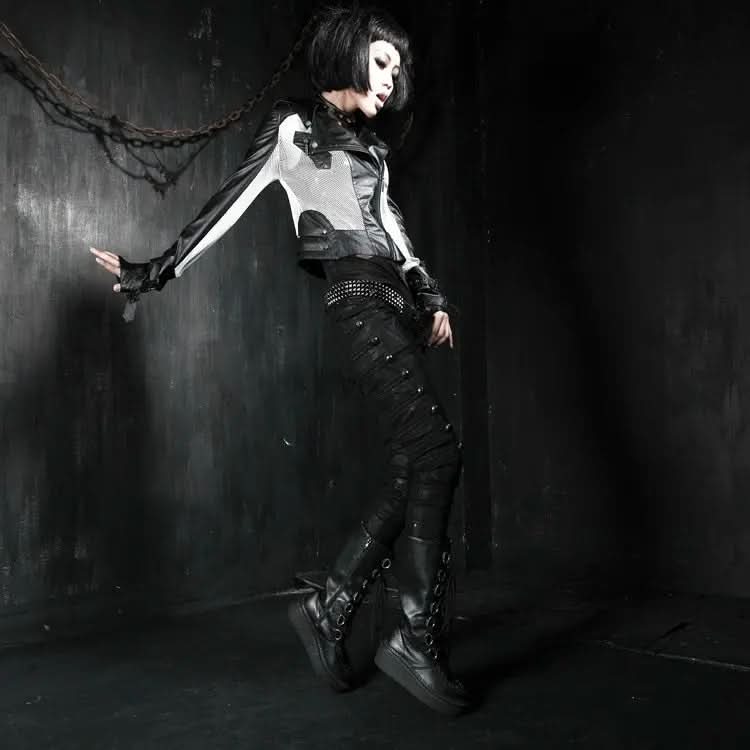 Steampunk Infernal Trousers For Women - PunkRave