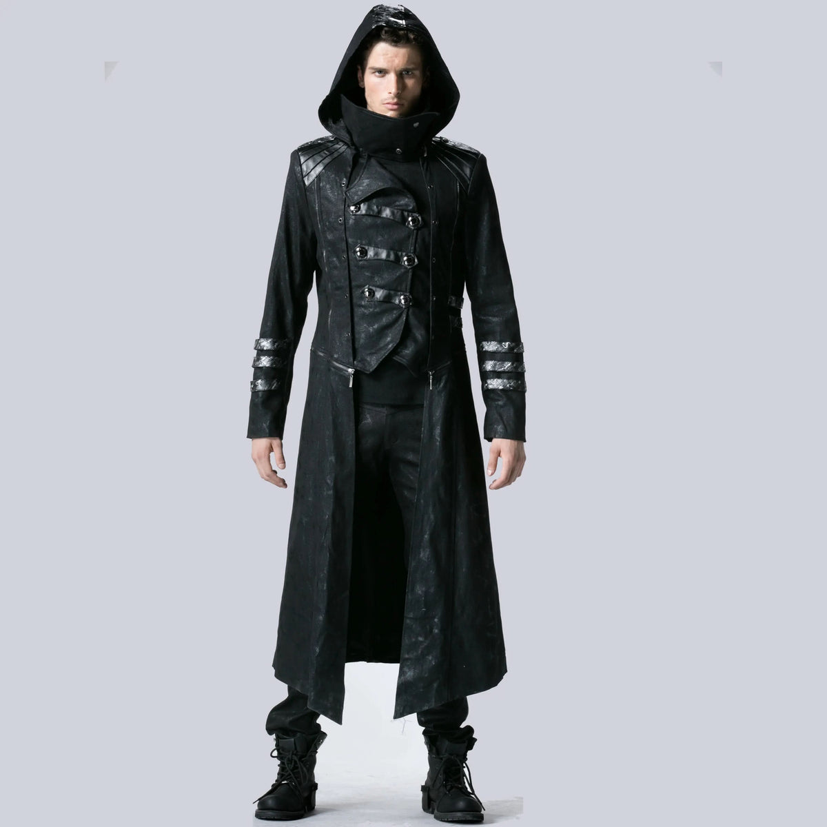 Steampunk coat convertible - Men My Store