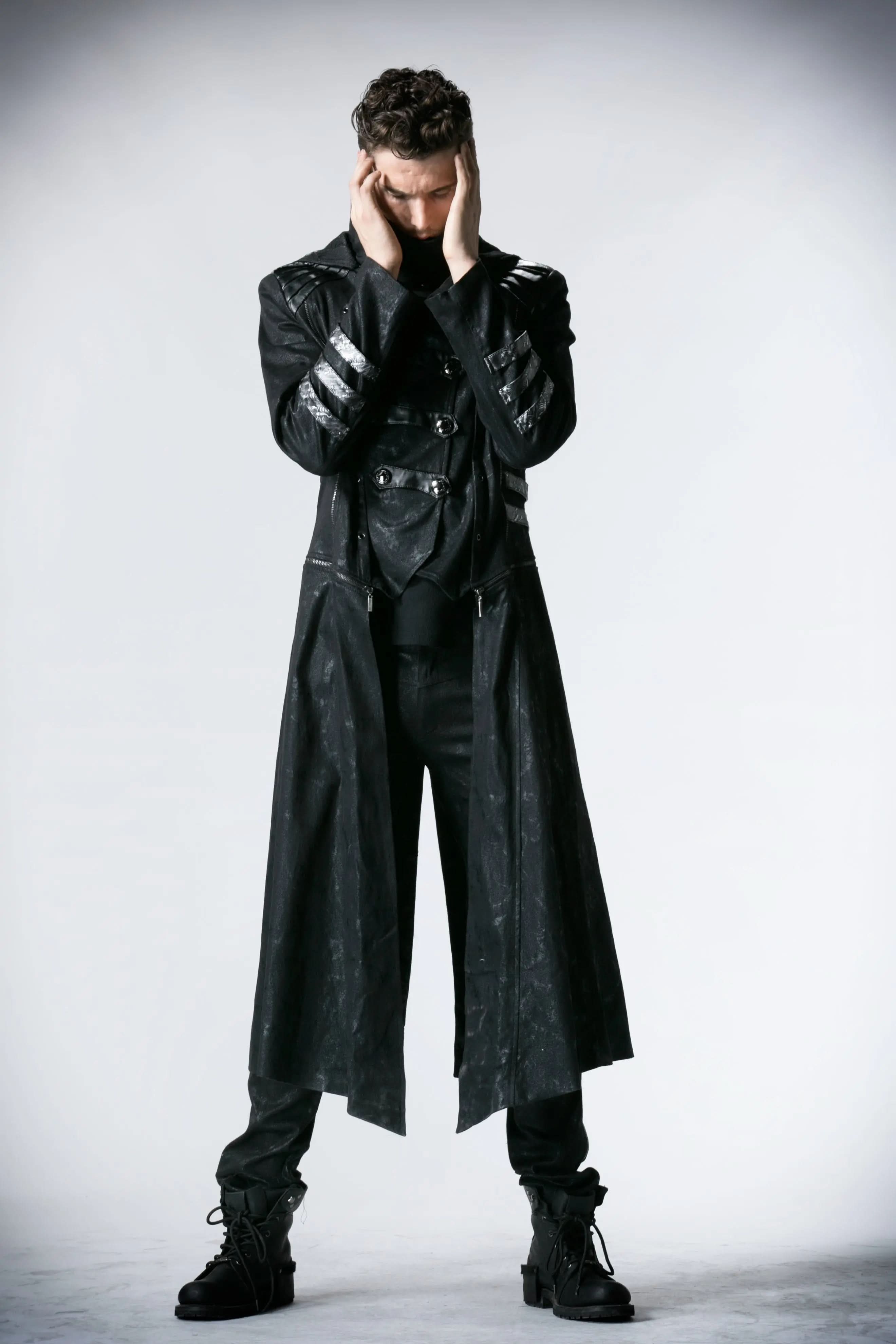 Steampunk coat convertible - Men My Store