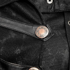 Steampunk coat convertible - Men My Store