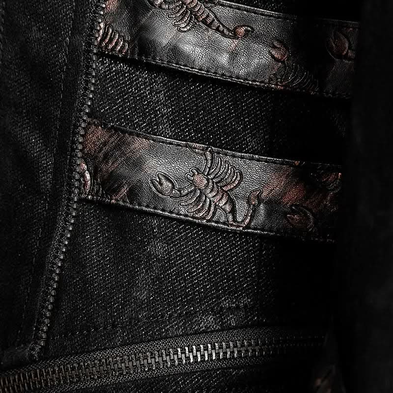 Steampunk coat convertible - Men My Store