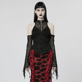 Summer Wine Mesh Halterneck Top - PunkRave