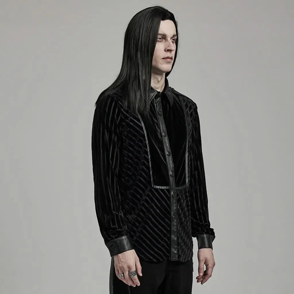 Thanatos Dress Shirt - PunkRave