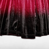 The Knight Gradient Dress - Red Black My Store