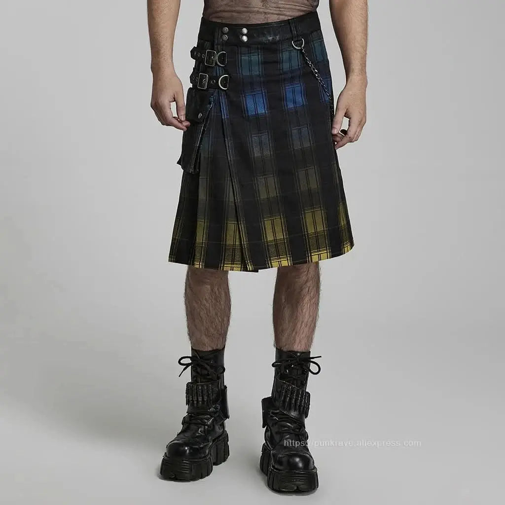 Thrash Tartan Plaid Kilt - PunkRave