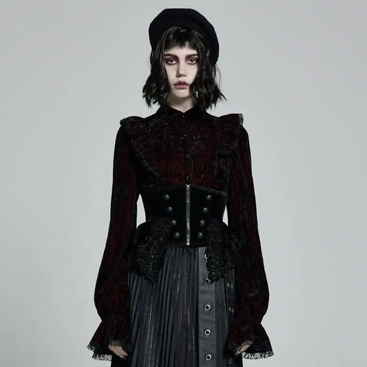 Tristezza Underbust Corset - PunkRave