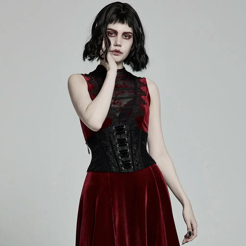 Umbra Underbust Corset - Black My Store