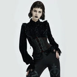 Umbra Underbust Corset - Red - PunkRave