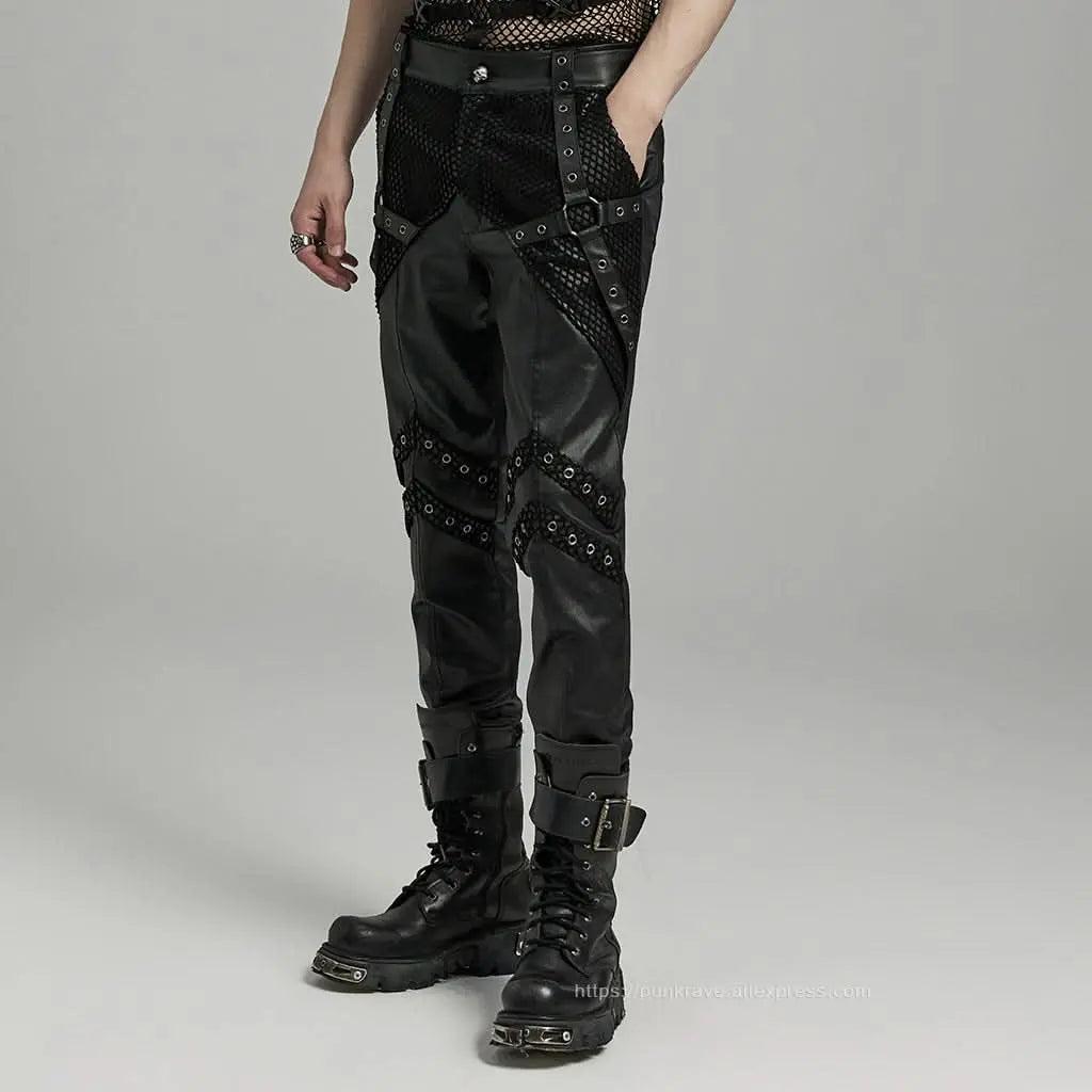 Urban Decay Faux Leather Trousers - PunkRave