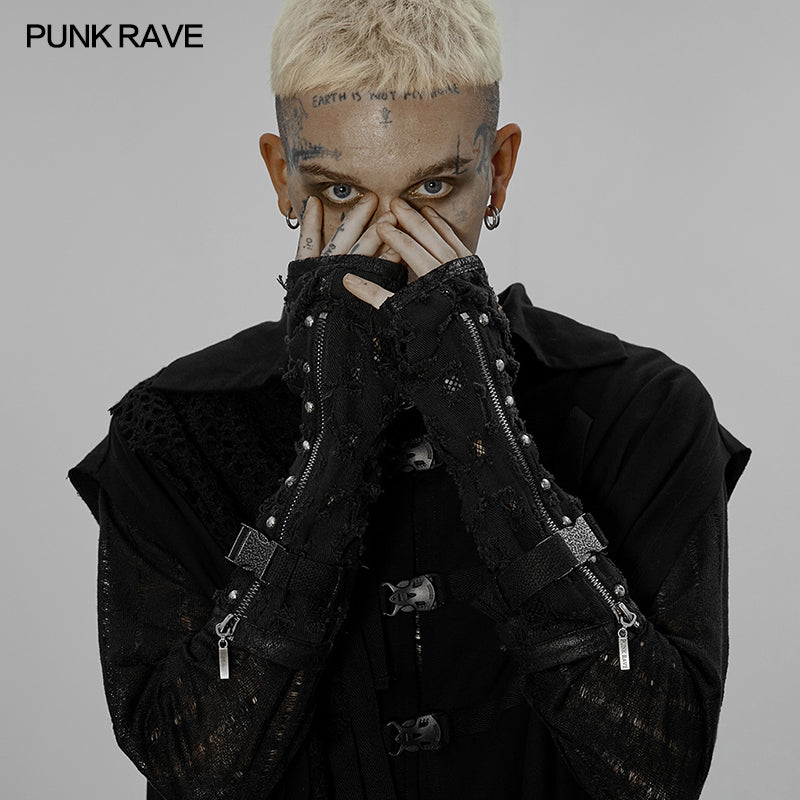 Vale of Pnath Distressed Gauntlets PunkRave