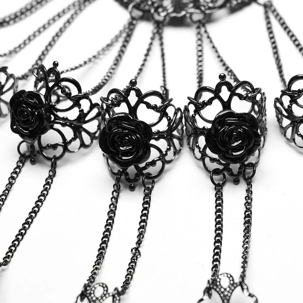 Vampiric Elegance - Gothic Bracelet - PunkRave