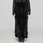 Vehemence Velvet Skirt - PunkRave