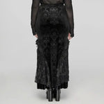 Vehemence Velvet Skirt - PunkRave