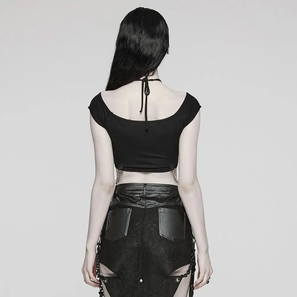 Vengeance Crop Top - PunkRave