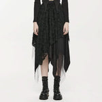 Victorian Victoria Mesh Skirt - PunkRave