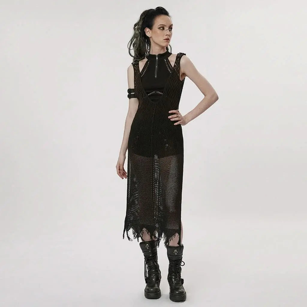 Voodoo Mesh Dress - PunkRave