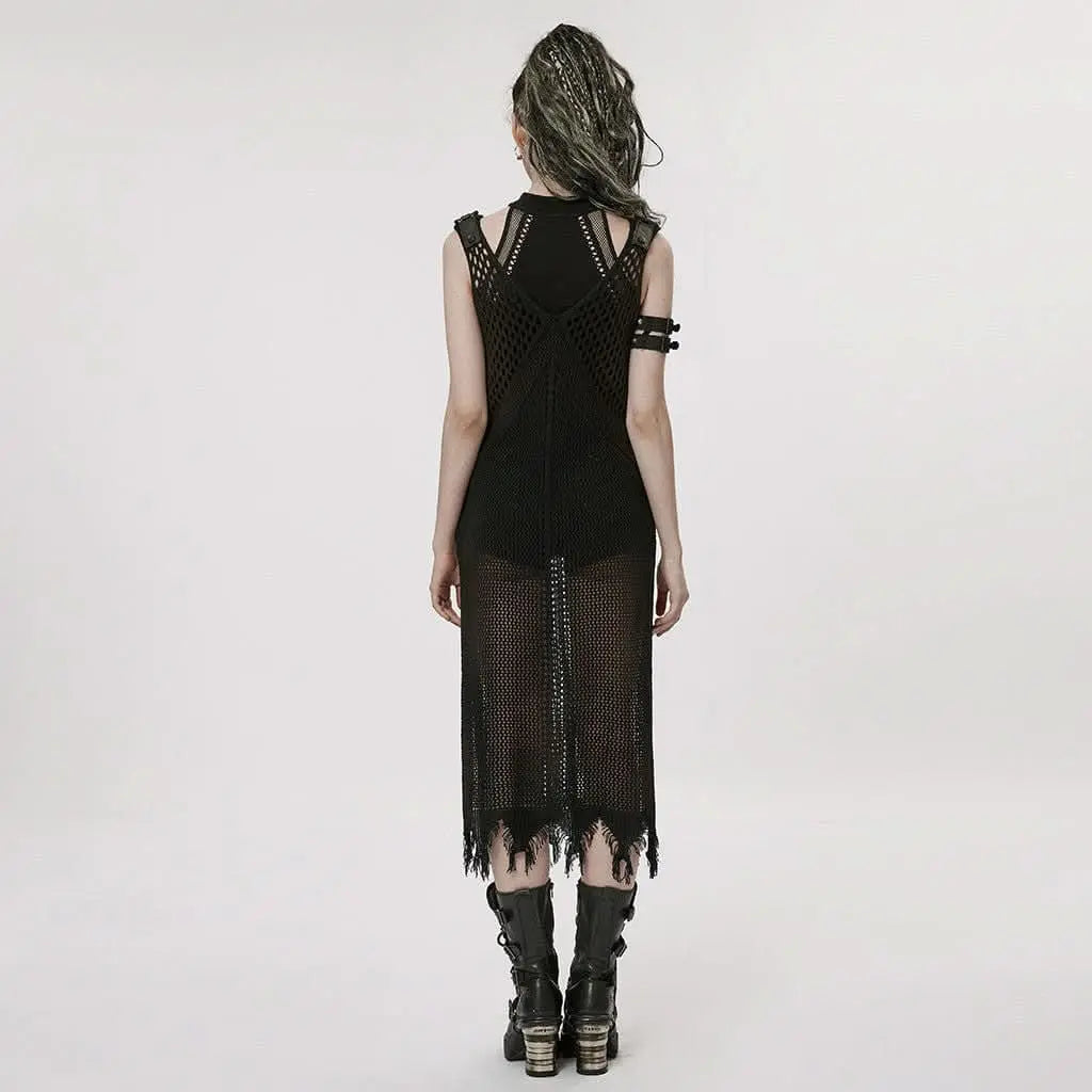 Voodoo Mesh Dress - PunkRave